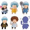 Megahouse Gintama Sammelfiguren 6er-Set Gintama We love Ginsan 10 cm Blind Box (con regalo)