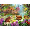 Schmidt Spiele Schmidt 59731, "Oasi delle Capibara", puzzle da 2000 pezzi