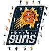 Iconic Puzzles Puzzle iconici - Phoenix Suns, logo, puzzle in legno, prodotto con licenza ufficiale della NBA