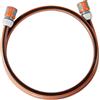 Gardena Comfort Flex 13 Mm (1/2 Pollice), 1,5 M: Adattatore per Tubo Flessibile per Collegamento del Portagomma, Tubo Flessibile di Alta Qualità con Innesti Rapidi e Rubinetto (18040-20)