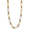 Gioielleria Lucchese Oro Collana Donna Oro Bianco Giallo 18 kt GL102599