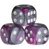 Halmakegel.com Cubo - Los Angeles -rosa-grau - Plastica - 16 MM