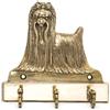 Yorkshire Terrier, York, York, Yorkie - portachiavi con cane, supporto in ottone