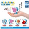 Takara Tomy Arts Doraemon Hide & Seek Hide-and-Seek Figure Set completo di 4 Takara Gashapon JP