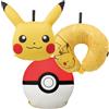 NUOVO cuscino da viaggio Pokemon Pikachu Poke Ball 3WAY cuscino da collo