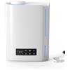 AROEVE 6L Ultrasuoni Umidificatore Ambiente 60h Autonomia Silenzioso 25dB | Controllo Umidità Intelligente, Diffusore di Oli Essenziali, Umidificatore a Ultrasuoni Top Fill per Bambini, Piante
