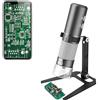 Jiusion WiFi USB Microscopio Portatile Digitale, Endoscopio Da 50 a 1000x Ingrandimento Wireless 4K 3840x2160P Fotocamera 8 LED Con Supporto In Metallo Per iPhone iPad Android Mac Windows Linux Chrome