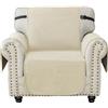 Ystyle Copridivano 1 Posto Con Braccioli, Copripoltrona Universale, Natalizio Copri Divano Antiscivolo, Sofa Cover Antigraffio, Copertura Divano Antimacchia, Salvadivano Per Gatto Cani, Beige