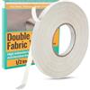 AYBUY Nastro Biadesivo per Tessuti, 13mm x 60m Nastro Orlato Stitch Witchery