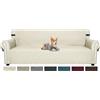 Ystyle Copridivano 4 Posti Con Braccioli, Copridivano Natalizio Antigraffio Gatto, Copri Divano Universale, Copridivani Mobili Protector, Sofa Cover Per Cani, Copri Divani Elegant, Beige