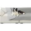 Bedsure Coperta Cane, Coperta per Cani Copertina Cane Impermeabile, Coperta Gatto Divano Pile Singolo (132x208cm, Grigio)