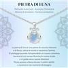 J.Fée Regalo Donna Collana Pietra di Luna Collana Argento 925 Donna