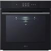 LG WSED7666M Forno 100% vapore InstaView, 76L Classe A++, Display touch 4,3", Air Fry, Steam Sous Vide, Pizza, EasyClean, Wi-Fi, Nero