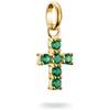 Thomas Sabo Charm Club Connect Ciondoli Croce Placcati Oro 18k