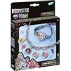 Totum CCG Monster High - Set di gioielli creativi fai da te con 5 ciondoli in metallo e accessori per due braccialetti alla moda, divertimento fai da te a partire dai 5 anni, Mittelgroße, Plastica, Nessuna