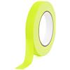 AYBUY Gaffer adesivo fluo, 19 mm x 25 m, 1 Rotolo Nastro Bagliore Luce Nera Uv, Nastro Tessuto Gaffer Neon per il Partito Art Craft Decorazioni di Halloween, Giallo fluorescente