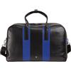 DUDU Borsone da Viaggio in Pelle a Tracolla, Borsa per Weekend Palestra da Uomo Donna 32L Grande, Weekender Travel Bag da 49cm Nero