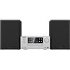 Kenwood Electronics Kenwood Electronics M-925DAB-S set audio da casa Microsistema audio per la casa 50 W Nero, Argento M-925DAB-S