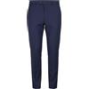 Suitsupply Pantaloni Brescia Uomo Zip Tapered Blu Lana UK28R W32