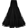 AYBUY Sottogonna Anni '50, Petticoat Underskirt Retro Vintage Swing, Sottogonna Donna Tulle, Sottoveste Donna Vintage adatte per carnevale, Halloween e feste a tema