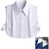 DERJDISF Falso Mezzo Camicia Camicetta, Colletto Staccabile Donna Camicia, Colletto Falso della Mezza Camicia delle Donne Colletto Falso Staccabile
