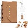 DERJDISF Portachiavi Regalo collega Addio maestra - Set con Decorazioni Colorate 9.5x14cm - Elegante Confezione Singola - Accessorio Creativo per FESTIVITÀ e ricorrenze