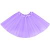 AYBUY Gonna tutù da Bambina, Gonna in Tulle a 3 Strati per Danza, gonne in Tulle Corto Elasticizzato per Bambine per Feste Compleanno Carnevali Natale Halloween Lezioni Ballo
