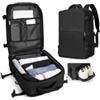 SZLX Zaino Ryanair 40x30x20 Sottovuoto Zaino da Viaggio 40x30x20 Wizzair | Bagaglio a Mano 40x30x20 Donna Uomo Borse da Cabina per Ryanair Easyjet Adatto a PC da 14 Pollici con USB e scomparto scarpe