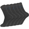 LOFIR Calzini in Bamboo per Uomo Donna: Calze Corti in Fibra di Nature Bambù Calzini Ultra Morbidi e Traspiranti Calze Anti Sudore Sportivi Nero Bianco Beige Marrone Grigio Scuro 6 Paia EU 36-50
