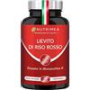 Laboratoires Nutrimea Lievito di Riso Rosso Fermentato | 3 Mesi di Scorta | 90 Capsule | Nutrimea | Arricchito con Coenzima Q10 di Alta Qualità | Con 2,8 mg di Monacolina K | Formula Completa | Vegano | Dosaggio Ottimale
