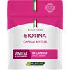 Laboratoires Nutrimea Biotina Capelli 450 µg | 2 Mesi di Scorta | 60 Capsule Vegane | Nutrimea | Integratori per Capelli e Unghie Senza Eccipienti | Con Vitamina B8, Semi di Zucca, Zinco e Selenio