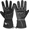WESTWOOD FOX Guanti da moto uomo e donna, guanti in pelle touchscreen impermeabili e caldi per moto invernali da corsa, equitazione, ATV, UTV e attività all'aperto