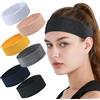 URAQT Elastico Turbante Fasciaa, 6 Pezzi Fasce Sportive | Tinta Unita Yoga Cotone Headband Sport per Adolescenti, Ragazze e Donne (Multicolore)