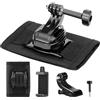 K&F CONCEPT Supporto da Zaino e Spallacci, Attacco per Cinghia con Clip per Telefono,Compatibile con Go-Pro Hero 13/12/11/10/9/8/7 Black, DJI Osmo 360 Action 5 Pro/4/3/2 e Telefono Cellulare