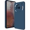 Btstring Cover per Nothing Phone 3A Pro, Blu | Custodia Antiurto, Sottile in Silicone TPU, Fodera in Microfibra, Protezione della Fotocamera