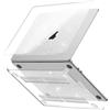 GPXIIZ Compatibile con Cover MacBook Air 13 M1, Cristallo Scintillio | 2020-2018 A2337 A2179 A1932, Trasparente, Ultra Sottile & Antigraffio, Custodia Case Rigid Protettivo in Plastica Mac 13.3"