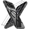 iVoler Cover Magnetica per iPhone 18 Pro Max con 2 Pezzi Pellicola Vetro Temperato, [Compatibile con MagSafe] Custodia Posteriore Sottile Anti-Impronte Case, Nero