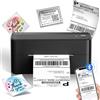 Phomemo Stampante Termica Etichette Bluetooth, Stampante Etichette Spedizione 4x6, Stampante Etichette Adesive DHL per PC/Phone/Mac, Compatibile con DHL, UPS, Ebay, Shopify, Amazon - Nero