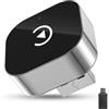 BSTOEM Adattatore Wireless Android Auto CarPlay 2-in-1 USB Type-C per Apple, Chiavetta Dongle Compatibile con IPhone IOS 10+ e Android 11+, Plug & Play per Auto,argento