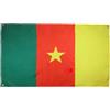 AZ FLAG Bandiera Camerun 150x90 cm Poliestere Leggero 4 Occhielli | Uso interno bandiera decorativa camerunese Cameroun doppie cuciture e bordi rinforzati con occhielli metallici