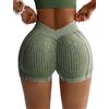 STARBILD Pantaloncini Donna Sportivi Scrunch, Leggins Corti Vita Alta Push Up, Booty Shorts Hot Pants per Palestra Fitness Yoga