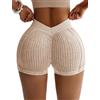 STARBILD Pantaloncini Donna Sportivi Scrunch, Leggins Corti Vita Alta Push Up, Booty Shorts Hot Pants per Palestra Fitness Yoga