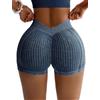 STARBILD Pantaloncini Donna Sportivi Scrunch, Leggins Corti Vita Alta Push Up, Booty Shorts Hot Pants per Palestra Fitness Yoga