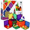 Playmags: set di 18 piastrelle magnetiche a forma di mattoncino e kit da costruzione. Modello esclusivo