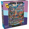 Buffalo Games Dowdle - "City by The Bay" - Puzzle da 1000 pezzi per adulti