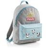 Miquelrius - Zaino grande Panda - Due scomparti, idrorepellente, schiena ergonomica, base rinforzata, colore: grigio, Missbordelike