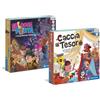 Clementoni Gioco da Tavolo Caccia al Tesoro e Sblocca la Porta, Bambini 6+
