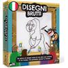 Exploding Kittens Asmodee - Disegni Brutti - Divertente Party Game di Abilità | Gioco da Tavolo in cui Disegnare Senza Guardare per Famiglia e Amici - 2+ Giocatori - 8+ Anni - 15 Min. - Edizione Italiana