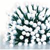EMOS - Catena luminosa a LED con 480 LED a forma di sfera, bianco freddo, 48 m, per feste, Natale, decorazione, 8 modalità di illuminazione, timer da 6 ore, alimentatore, cavo di alimentazione da 5 m