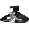 KEPLIN Confezione da 25 grucce in plastica, sottili e resistenti, con scanalature per le spalle, organizer salvaspazio per camicie, magliette, camicette e abbigliamento quotidiano, 39 cm di larghezza